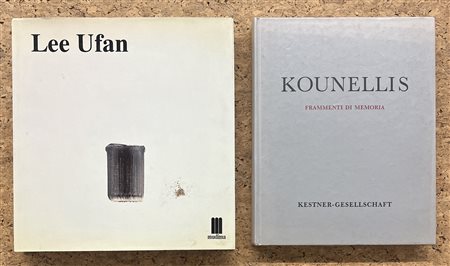 JANNIS KOUNELLIS E LEE UFAN - Lotto unico di 2 cataloghi