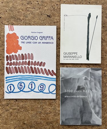ARTE ITALIANA DEL DOPOGUERRA - Lotto unico di 3 cataloghi