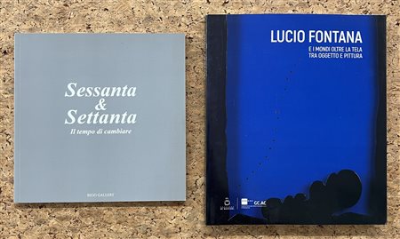LUCIO FONTANA E ARTE DEL DOPOGUERRA - Lotto unico di 2 cataloghi