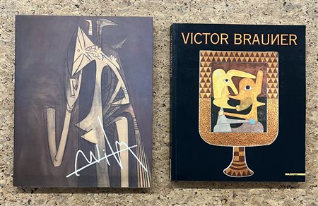WIFREDO LAM E VICTOR BRAUNER - Lotto unico di 2 cataloghi