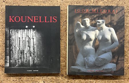 JANNIS KOUNELLIS E IGOR MITORAJ - Lotto unico di 2 cataloghi