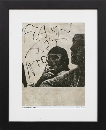 EMILIO PRINI A Pio, Flash Art