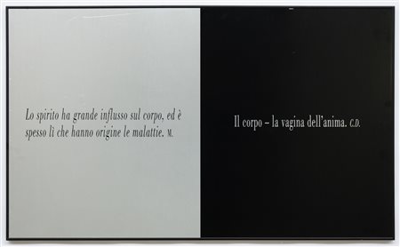 JOSEPH KOSUTH Mens agitat molem #15, 2003