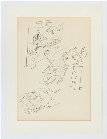 MIMMO GERMANA' Senza titolo, 1983
