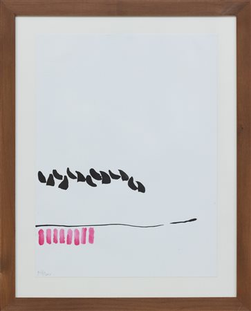 GIORGIO GRIFFA Tre segni, 2007