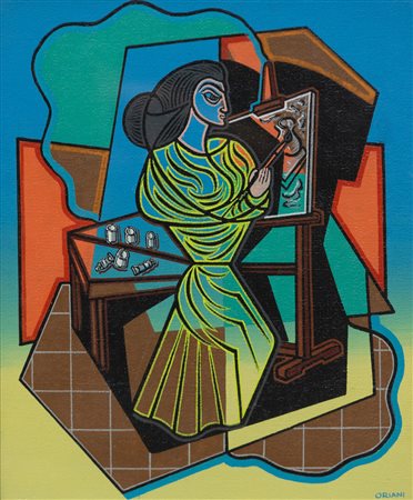 PIPPO ORIANI La pittrice