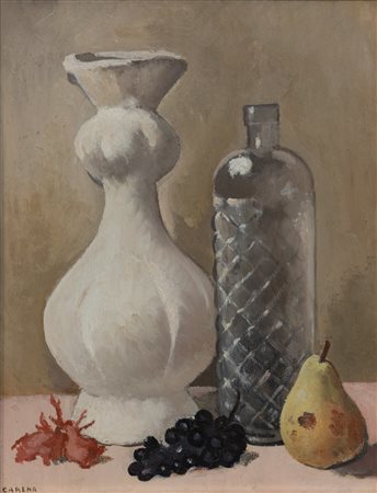 FELICE CARENA Natura morta, anni '40