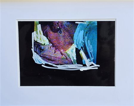 MARIO SCHIFANO, (1934-1998), senza titolo 1990-1997, Tecnica mista su...