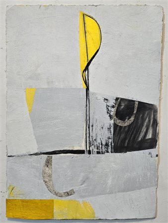 TOMMASO CASCELLA, (1951), l'ardore del buio 2018 , cm 52 x 72,5 cm tecnica...