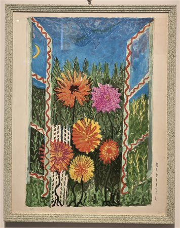 MAFAI ANTONIETTA RAPHAEL, 66 X 51 cm, litografia su carta , esemplare 74/99 ,...