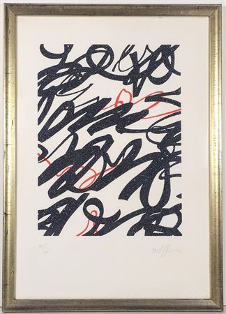 AGOSTINO FERRARI, 61 X 42 cm, Serigrafia su carta. Firma in basso a destra,...