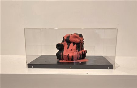 BERNARD AUBERTIN, ( 1934- 2015 ), 41 X 31 cm, Scultura tecnica mista “...