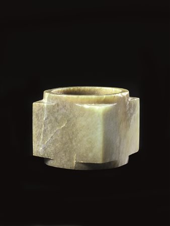 CONG,CINA NORD OCCIDENTALE, 2400-1900 A.C. CIRCA&nbsp; in giada, cultura...