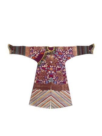 ABITO, CINA DINASTIA QING SEC. XIX&nbsp; di un alto dignitario mancese, in...