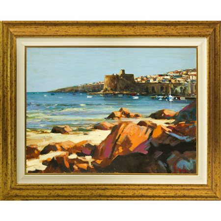 Manolo (Viagrande  1961)  - Panorama di Aci Castello, 2020