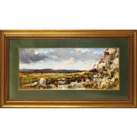 Bruno Guaitamacchi (1931 - 2005)  - Sicilia, paesaggio a Fontane Bianche