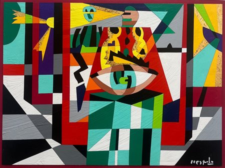 Ugo Nespolo “Occhio vigile” 