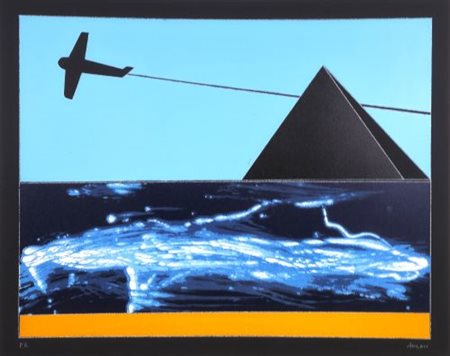 Franco Angeli “Senza titolo” 1984-88