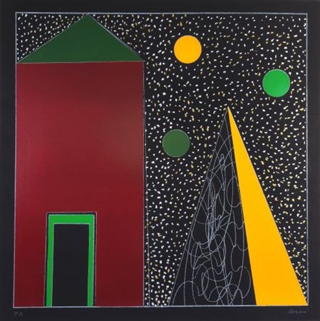 Franco Angeli “Senza titolo” 1984-88