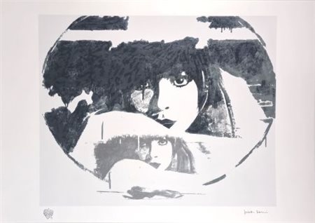 Giosetta Fioroni “Doppio liberty grey ”