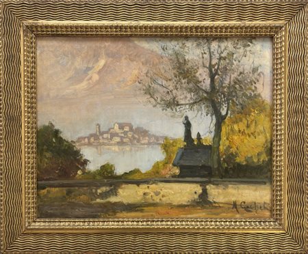 Mario Gachet, Torino 1879, Torino 1981, "Lago d'Orta"
