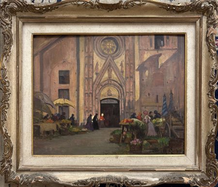 Mario Gachet, Torino 1879, Torino 1981, "Duomo di Santa Maria Assunta a Chivasso"