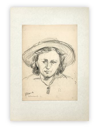 PAOLO SCHIAVOCAMPO (1924-2022) - Maria, 1952
