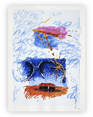 MARIO SCHIFANO (1934-1998) - Senza Titolo