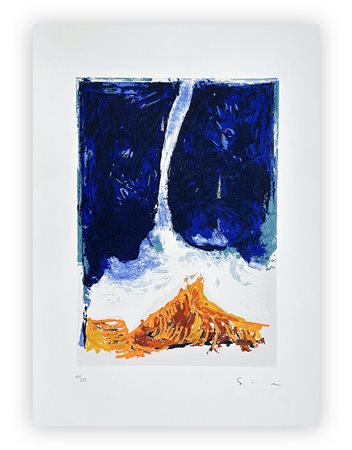 MARIO SCHIFANO (1934-1998) - Senza Titolo