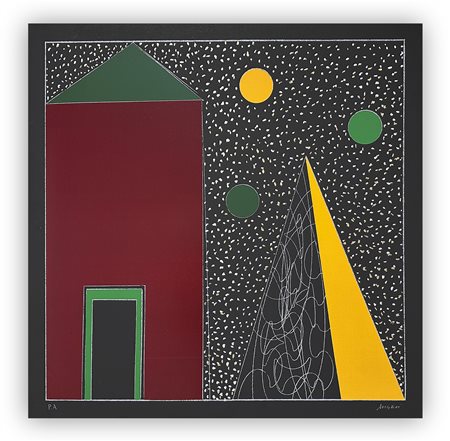 FRANCO ANGELI (1935-1988) - Senza Titolo