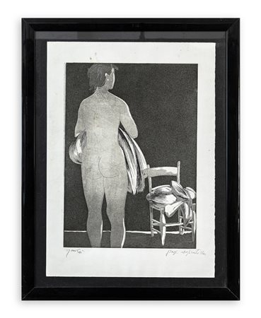 GIACOMO MANZÙ (1908-1991) - Senza Titolo