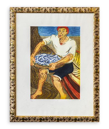 GIUSEPPE MIGNECO (1908-1997) - Senza Titolo