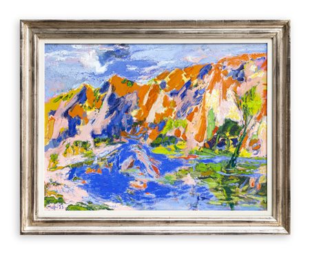 GINA MAFFEI (1921-2018) - Primavera sul fiume, 1993