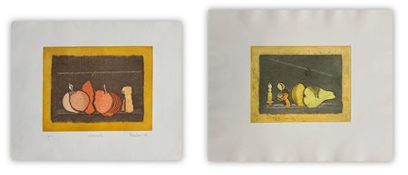 CESARE PAOLANTONIO (1937-2015) - Lotto unico composto da 2 opere: