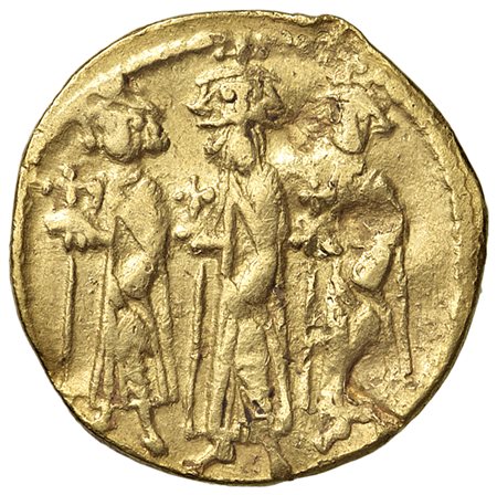 BIZANTINE - Ravenna - Eraclio, Eraclio Costantino ed Eraclona, 610 - 614