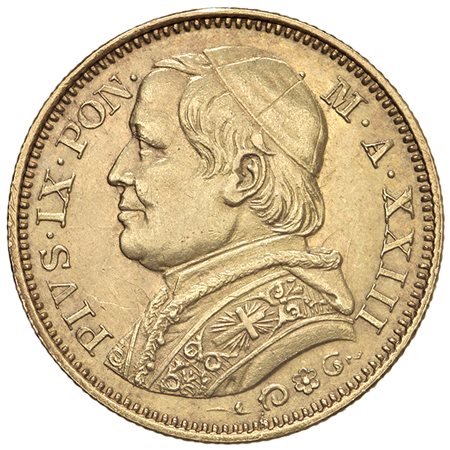 MONETE ITALIANE - Stato Pontificio – Pio IX (1846-1878)