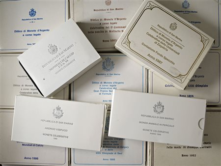 MONETE ITALIANE - San Marino - 1982 - 2001