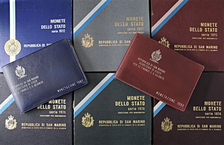 MONETE ITALIANE - San Marino - 1972 - 2001