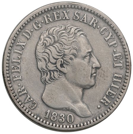 SAVOIA - Regno di Sardegna - Carlo Felice (1821-1831)