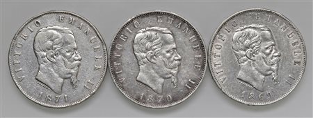 SAVOIA - Regno d'Italia - Vittorio Emanuele II, Re d’Italia (1861-1878)