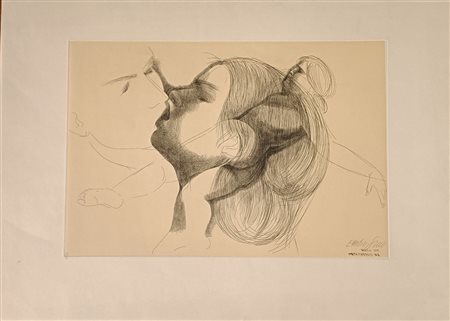 GRECO EMILIO Catania (Ct) 1913 Metamorfosi n.2 1975 Incisione acquaforte su...