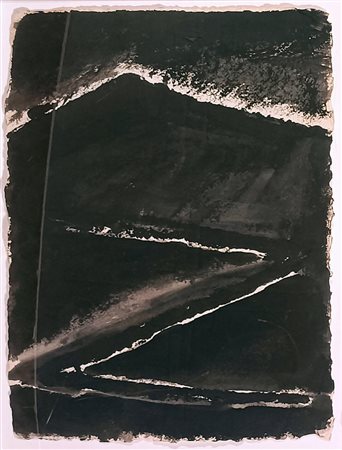 GRADI MARCO Mantova (Mt) 1955 Senza titolo Tecnica mista su carta 33,00x25,00...