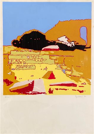 SPADARI GIANGIACOMO San Marino (S. Marino) 1938 Senza titolo 1971 Litografia...