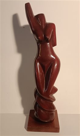 ANONIMO Anonimo (An) Senza Titolo 1970 Scultura in legno dipinto...
