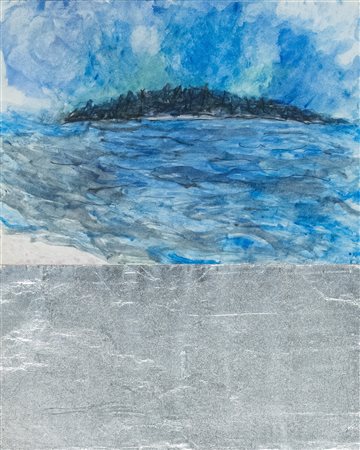 Nicola De Maria (Foglianise (Bn), 1954) Telese 1978 China, tempera,...