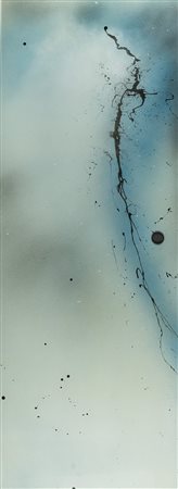 Lucio Fontana (Rosario di Santa Fè, 1899 - Comabbio, 1968) Anta di armadio...