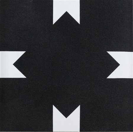 Edoardo Landi (San Felice sul Panaro (Mo), 1937) Quadrato virtuale 2002...