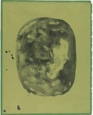 Lucio Fontana (Rosario di Santa Fè, 1899 - Comabbio, 1968) Concetto spaziale...