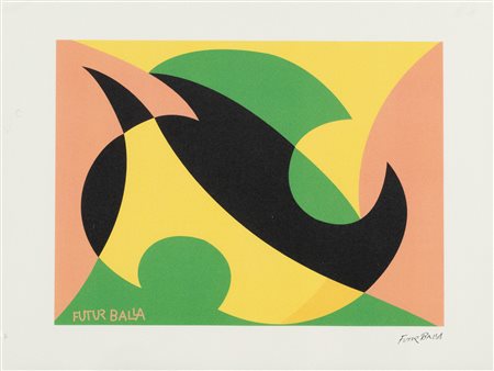 Giacomo Balla (Torino, 1871 - Roma, 1958) Linee di compenetrazione...