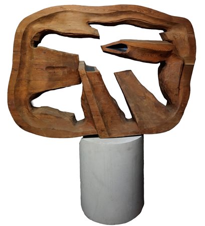 Marcello Guasti (Firenze, 1924) Senza titolo Scultura in legno cm. 120x166...